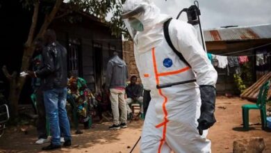 Ébola en RDC: sube a 635 casos confirmados y 127 muertes