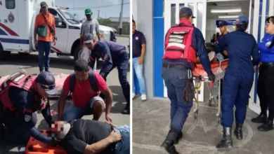 Sexagenario resulta herido tras caer de un autobús en marcha