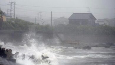Tormenta Jangmi deja a oscuras a 60.000 hogares en Japón