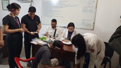 Llevan jornada médica integral a los adultos mayores del Geriátrico de Las Cocuizas