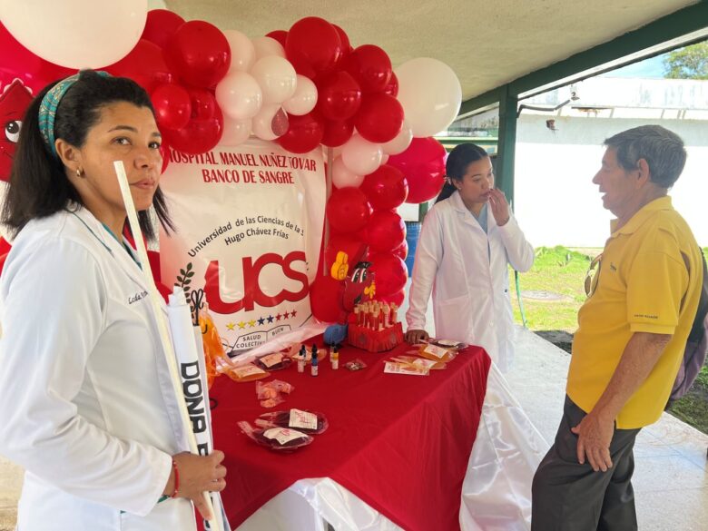 Promueven la donación voluntaria de sangre en el Hospital Central de Maturín