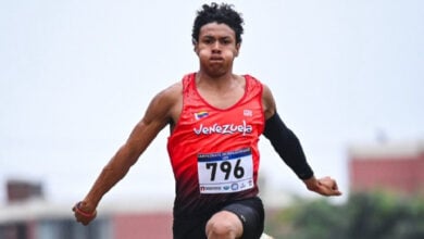 ¡Récord y oro para Venezuela!: Brendan Pérez se corona campeón iberoamericano sub-20 en triple salto