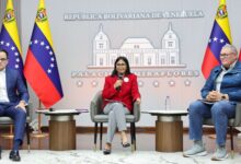 Delcy Rodríguez: El 90% de la producción es nacional y la economía está en crecimiento