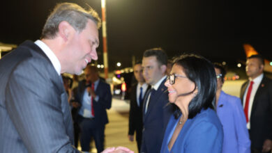 Delcy Rodríguez llegó a Estambul para agenda de alto nivel con Gobierno turco