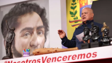 22 mil funcionarios policiales han sido dados de baja en el último año y medio, informó Cabello