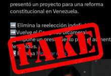 Gobierno nacional desmiente falsa noticia sobre reforma constitucional presentada ante la AN