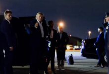 Trump viaja a cumbre del G7 en Francia tras anunciar acuerdo con Irán