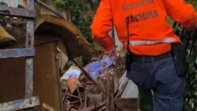 Organismos de seguridad atienden emergencias por deslizamientos en Táchira