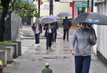Lluvias y actividad eléctrica en varias regiones este lunes