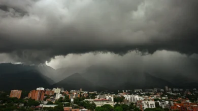 INAMEH prevé lluvias y actividad eléctrica por interacción de sistemas tropicales este domingo