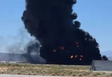 Avión Militar de EE.UU. se estrella en California; mueren sus ocho tripulantes