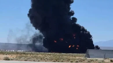 Avión Militar de EE.UU. se estrella en California; mueren sus ocho tripulantes