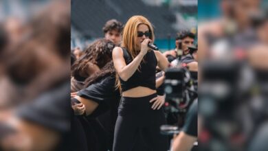 Shakira marca el ritmo de la fiesta mundialista en el Estadio Azteca por tercera ocasión