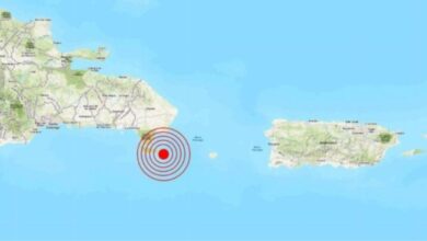 Sismo de magnitud 5,2 se registró en República Dominicana con epicentro en el Mar Caribe