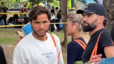 Telasco Segovia y Tomás Rincón llevan insumos a damnificados en el Parque del Este