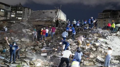 Elevan a 589 la cifra de fallecidos tras sismos en Venezuela