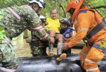 Lluvias en Colombia dejan 16.769 familias damnificadas y dos desaparecidos