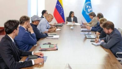 La presidenta encargada Delcy Rodríguez y la ONU afinan el plan de recuperación tras los sismos