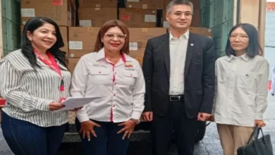 Empresa china dona insumos médicos para afectados por sismos