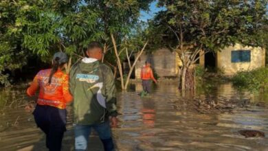 Atienden emergencias por lluvias en el municipio Unda de Portuguesa