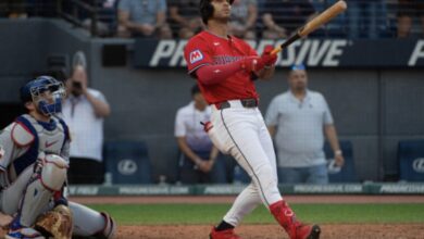Brayan Rocchio da jonrón de oro y manda emotivo mensaje a Venezuela