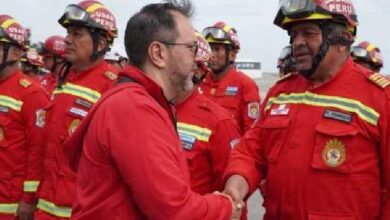 Brigadistas ecuatorianos del equipo «Q11» concluyen sus labores de rescate en Venezuela