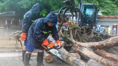 China eleva la alerta por inundaciones en tres provincias ante la amenaza del tifón Noul