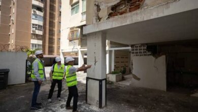 Colegio de Ingenieros evalúa infraestructuras afectadas