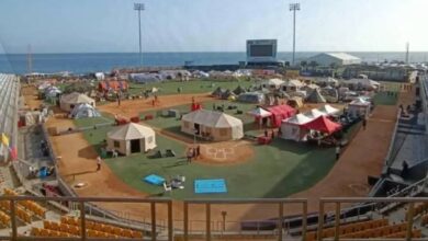 Convierten el estadio García Carneiro en centro de emergencias en La Guaira