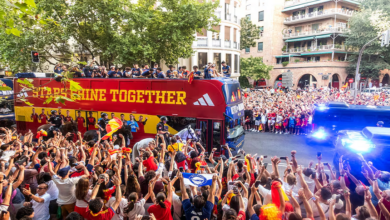 Dos millones de personas reciben a la selección española en Madrid