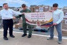 Llega a Venezuela el primer cargamento de ayuda humanitaria desde Hungría