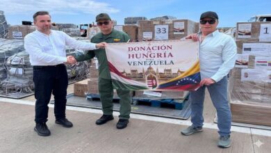 Llega a Venezuela el primer cargamento de ayuda humanitaria desde Hungría
