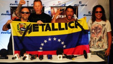 Metallica dona 100 mil dólares para damnificados en Venezuela