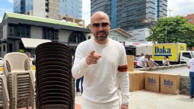 Omar Enrique recauda más de 30 toneladas de insumos para damnificados