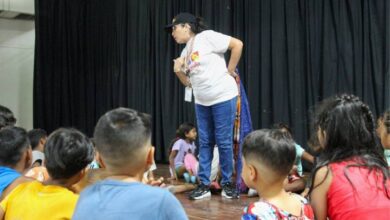Promueven la lectura en el campamento transitorio Pedro Emilio Coll