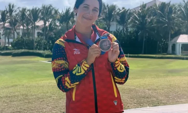 Vanessa Gilly conquista el bronce en el golf de los Juegos Centroamericanos