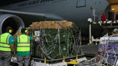 Venezuela recibe 15 toneladas de ayuda humanitaria y brigadistas de Brasil tras sismos