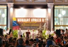 La Catedral y plaza Rómulo Gallegos fueron escenarios de plegarias por los damnificados en Maturín