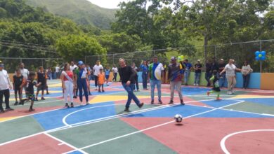 Más de 120 niños y jóvenes beneficiados con la entrega de cancha deportiva en Los Corocillos