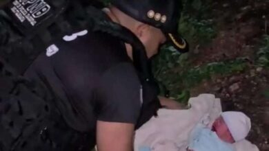 Rescatan con vida a un bebé abandonado en zona boscosa de Aragua
