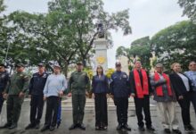 Rindieron honores al Libertador y a la Armada Bolivariana este 24 de julio en Monagas