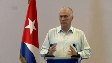 Díaz-Canel denuncia en Pinar del Río que «Cuba es víctima de un genocidio fríamente calculado»
