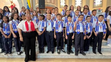 Estudiantes de todos los niveles educativos realizan misa de acción de gracias en iglesias de Maturín