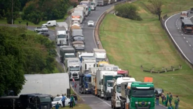 Camioneros inician paro nacional en Brasil por precio del flete