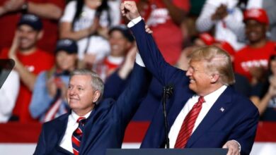 Trump lamenta el fallecimiento del senador Lindsey Graham: "Era un auténtico patriota"