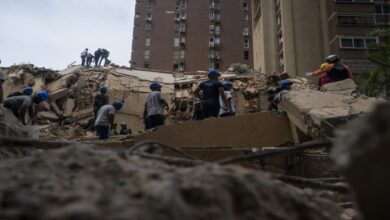 5 edificios colapsaron en Caracas y 30 tienen semáforo rojo