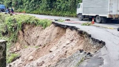 Cierran carretera Barinas-Mérida por falla de borde en El Celoso