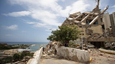 ¿Por qué no se pueden lanzar los escombros del terremoto al mar?