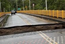 Cierran de forma indefinida el puente "La Amistad" tras colapso estructural por lluvias en Colombia