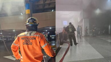 Controlan con éxito incendio registrado en un local comercial del CCCT de Caracas